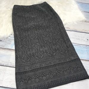 COPY - Pendleton gray long virgin wool skirt size…